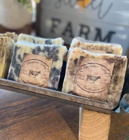 Handmade artisan tallow soap from Champion Valley Collective