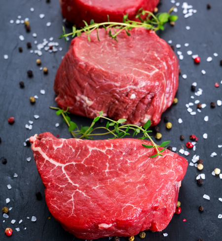 Grass-fed filet mignon from Champion Valley Farm